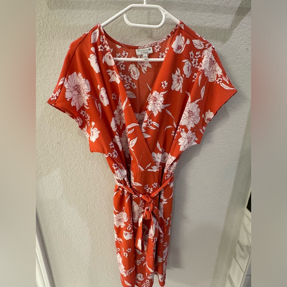 Gorgeous floral wrap dress